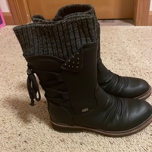 Rieker leather boots